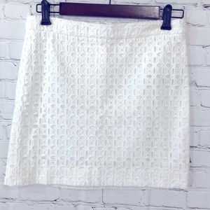 JCrew Eyelet Women's Mini Skirt